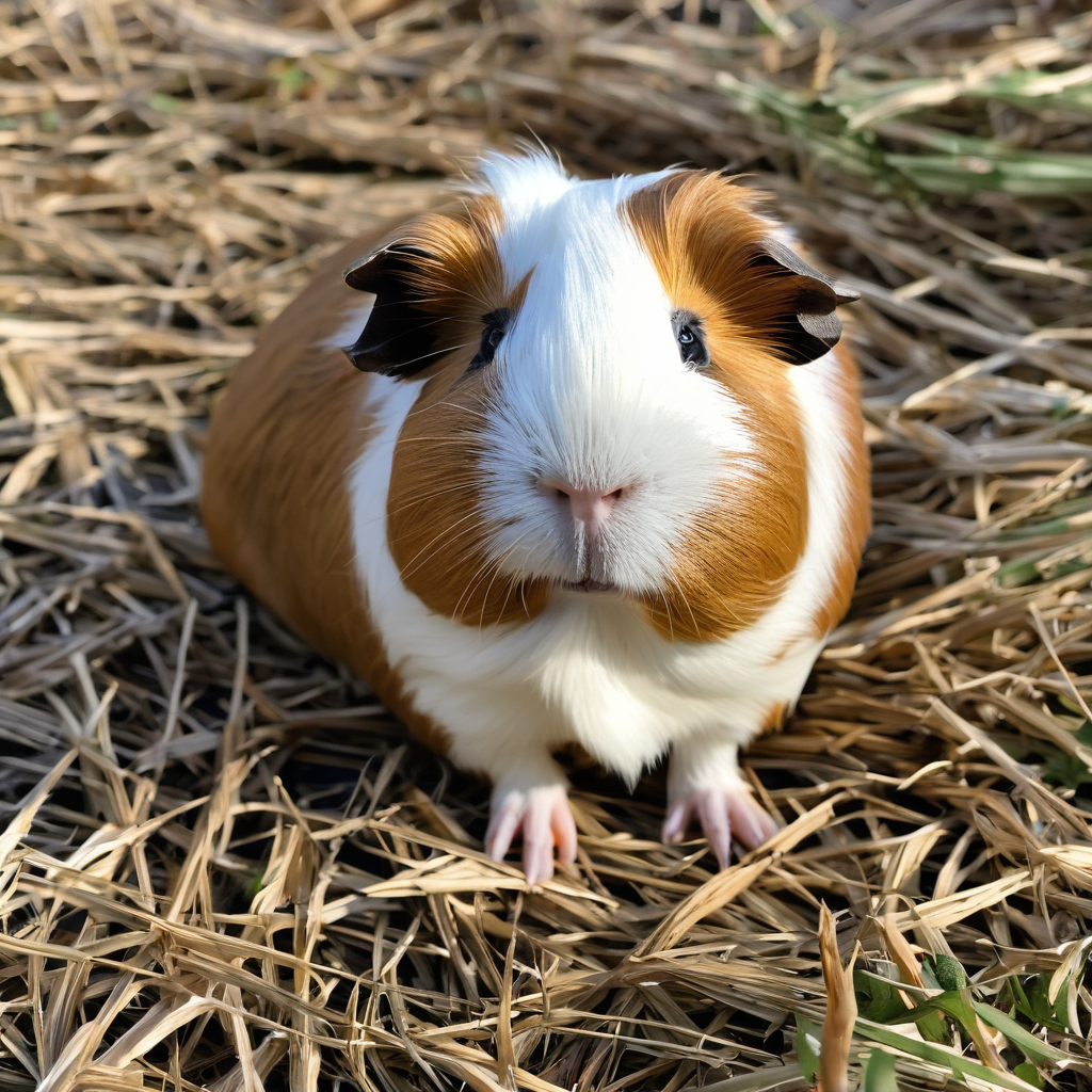 Verschmustes Meerschweinchen