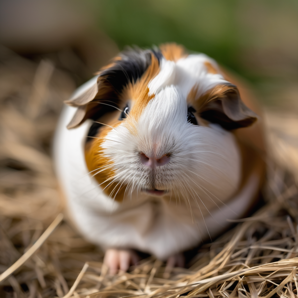 Schüchternes Meerschweinchen