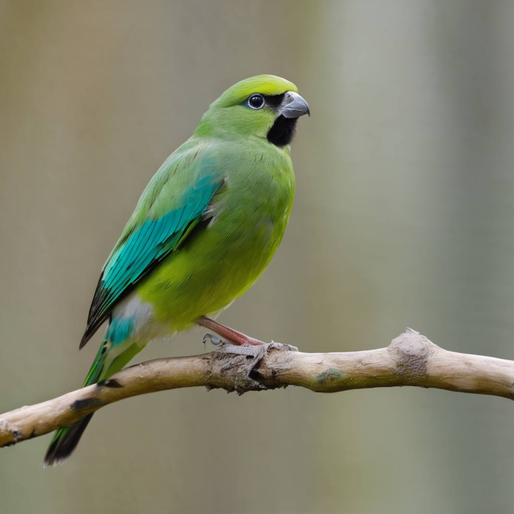 Kanarienvogel mit neuer Farbkombination