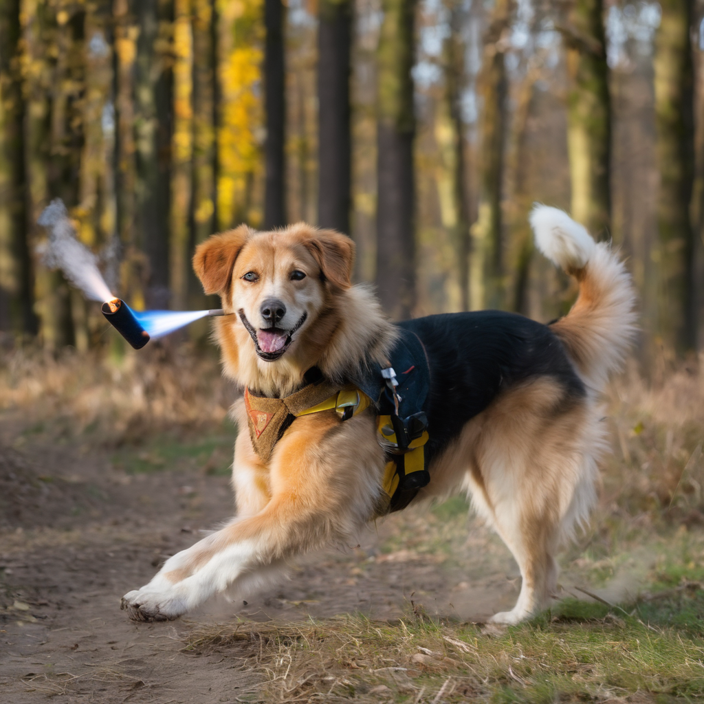 Feuerwerkstraining Hund